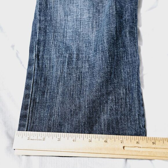 Lucky Brand Womens Dungarees Jeans Blue Size 33 Cotton Blend Classic Fit Stretch - Picture 5 of 11